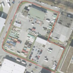 Halle und Bürogebäude mit großer Freifläche in Bruchsal zu vermieten